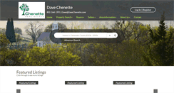 Desktop Screenshot of davechenette.com
